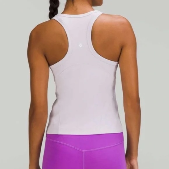Lululemon Align Waist Length Racerback Tank Top Faint Lavender SIZE 6 - Picture 2 of 7
